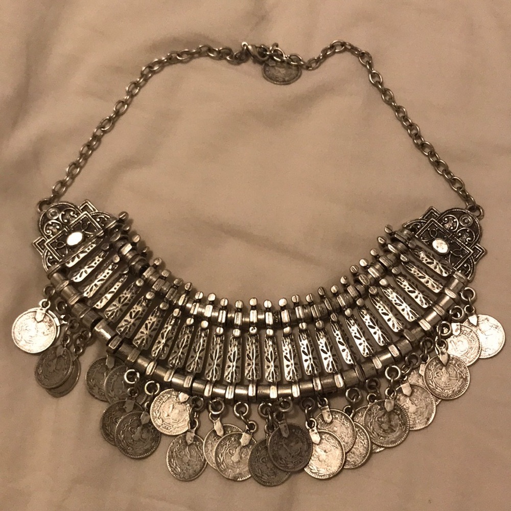 Silver necklace